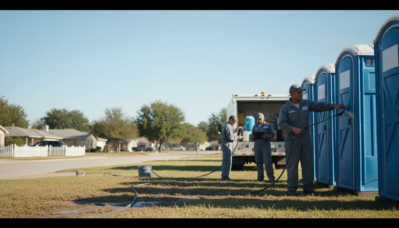 Long-Term Portable Toilet Rental in Bledsoe, TX near me